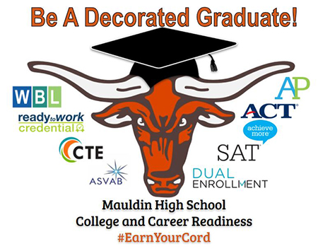 Graphic of a Maverick head encouraging students to earn their CCR.