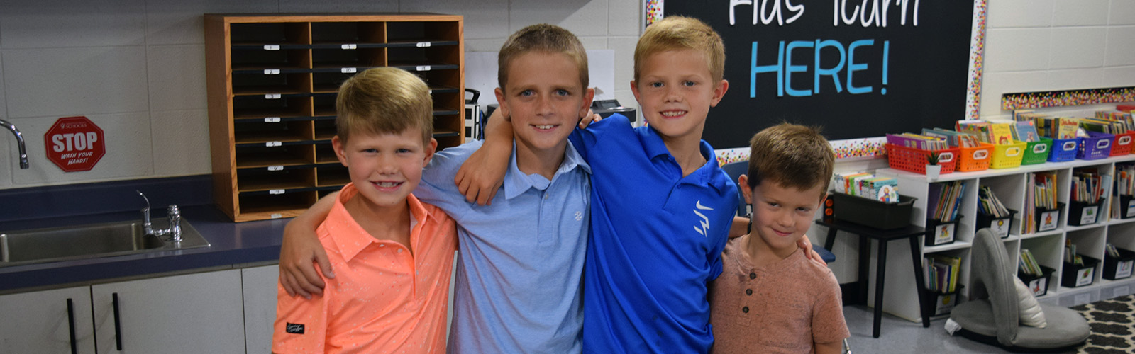 Boys on First Day