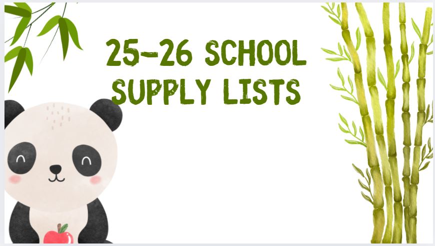 Supply List