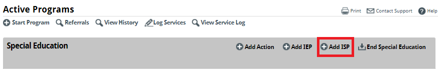add ISP