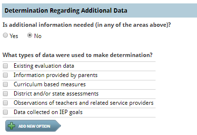 reevaluation planning process questions