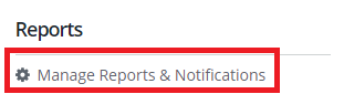 reports window
