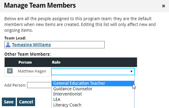 add additional team members