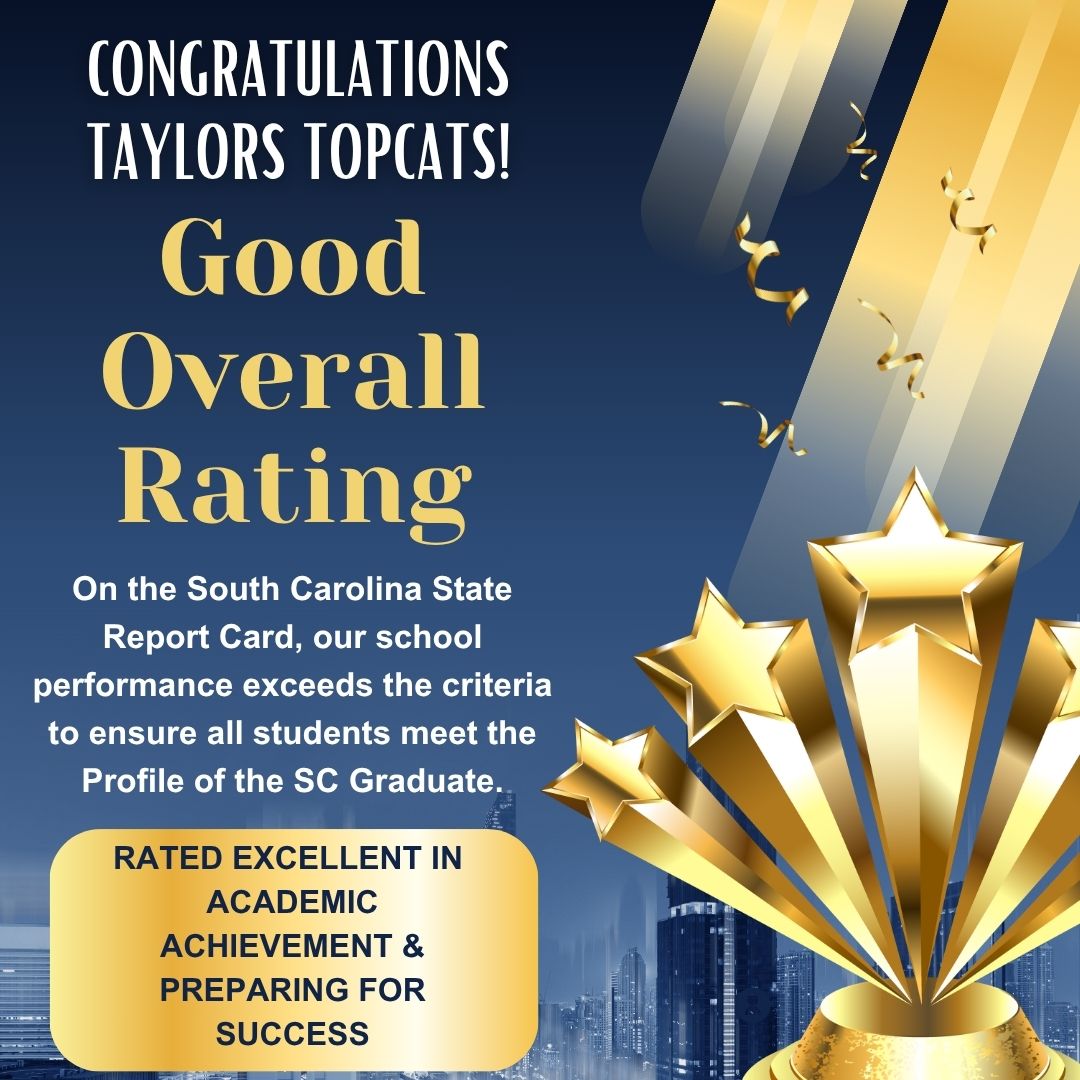 Taylors Elementary School receives a Good Rating