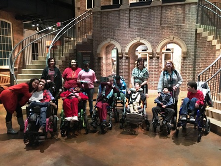 Washington Center students learn about World War II during a trip to the Upcountry History Museum. 