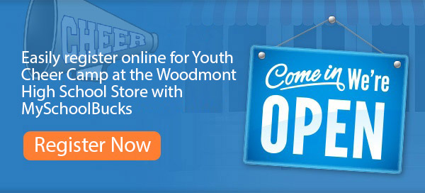 Ad page for registering for Youth Cheer Camp