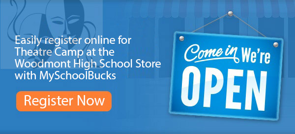 Ad page for registering for Theatre Camp