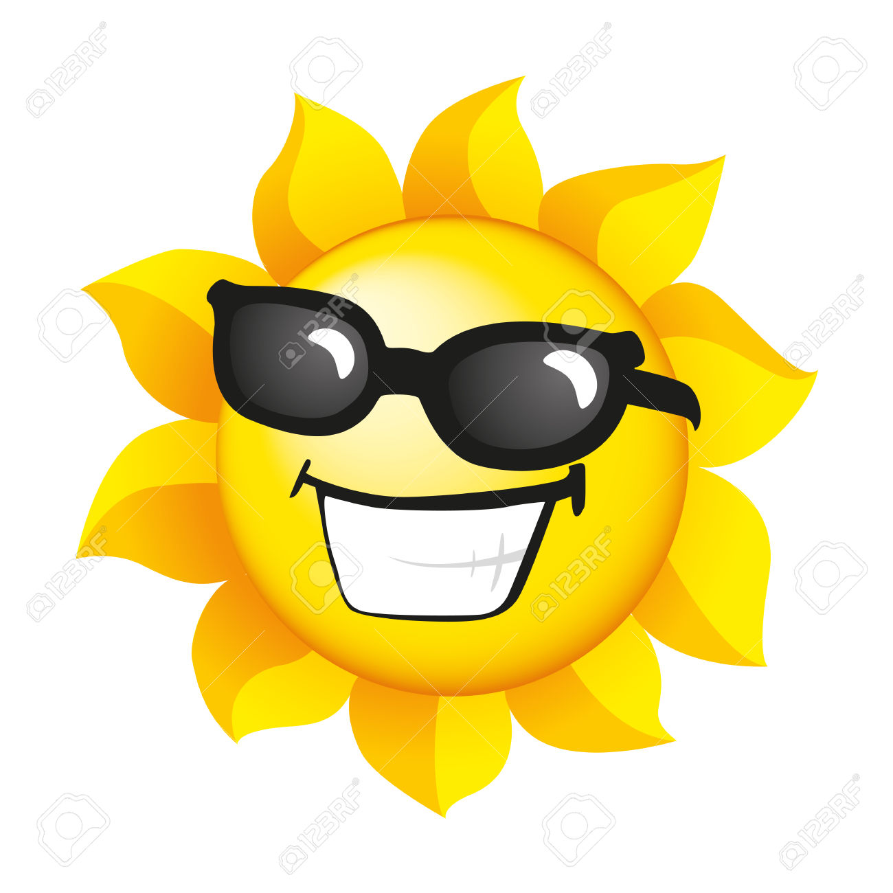 sunshine wearing sunglasses