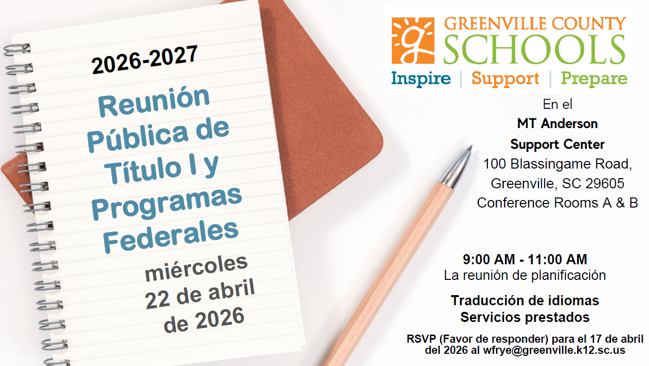 Title Public Meeting Flyer in Spanish-Content below flyer