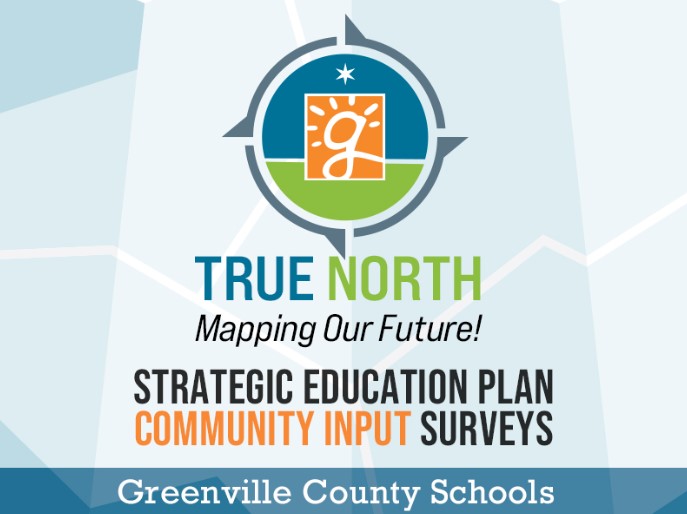 Flyer for Greenville County Schools Strategic Plan